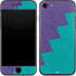 Purple Turquoise Zig Zag iPhone SE (2nd & 3rd Gen) Skin