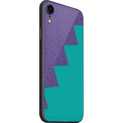 Purple Turquoise Zig Zag iPhone SE (2nd & 3rd Gen) Skin