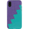 Purple Turquoise Zig Zag iPhone XR Pro Case