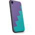 Purple Turquoise Zig Zag iPhone XR Skin