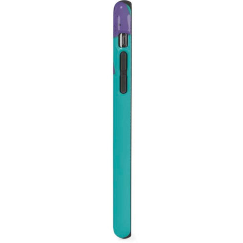 Purple Turquoise Zig Zag iPhone XS Pro Case