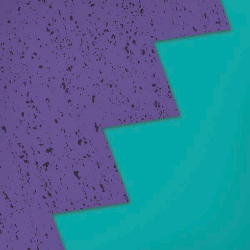 Purple Turquoise Zig Zag iPhone XS Pro Case