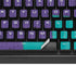 Purple Turquoise Zig Zag K95 RGB PLATINUM Mechanical Gaming Keyboard Skin
