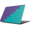 Purple Turquoise Zig Zag Apple MacBook Skin