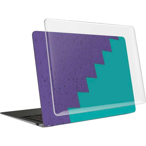 Purple Turquoise Zig Zag MacBook Air 13in M1 (2021) Case plus Skin