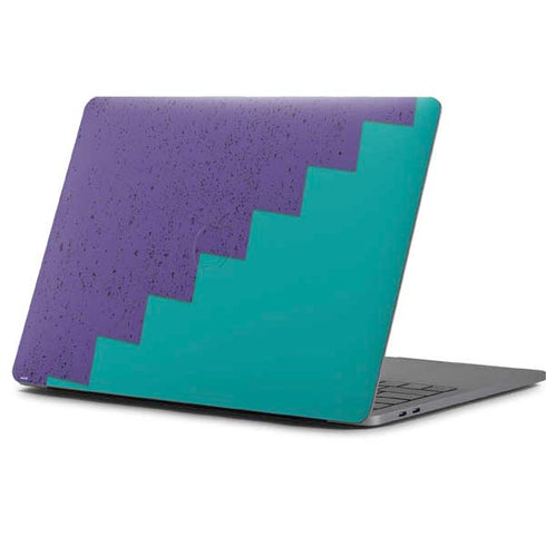 Purple Turquoise Zig Zag Apple MacBook Pro 13-inch Skin