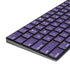 Purple Turquoise Zig Zag Magic Keyboard with Numeric Keypad Skin