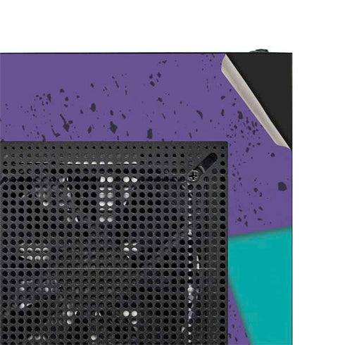 Purple Turquoise Zig Zag NZXT H510 Compact ATX Mid-Tower Case Skin