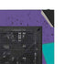 Purple Turquoise Zig Zag NZXT H510 Compact ATX Mid-Tower Case Skin