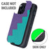 Purple Turquoise Zig Zag Otterbox Defender iPhone Skin
