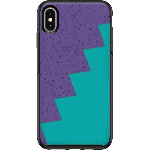 Purple Turquoise Zig Zag Otterbox Symmetry iPhone Skin