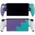 Purple Turquoise Zig Zag PlayStation Portal Remote Player Skin