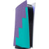 Purple Turquoise Zig Zag PS5 Digital Edition Console Skin