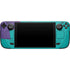 Purple Turquoise Zig Zag Steam Deck Handheld Gaming Computer Skin