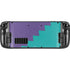 Purple Turquoise Zig Zag Steam Deck Handheld Gaming Computer Skin