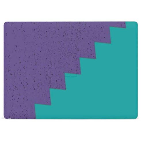 Purple Turquoise Zig Zag Surface Laptop 3 13.5in Skin