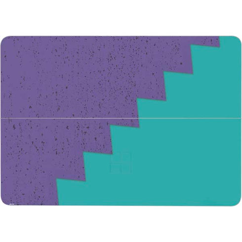 Purple Turquoise Zig Zag Surface Laptop Studio Skin