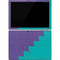 Purple Turquoise Zig Zag Surface Pro 7 Skin