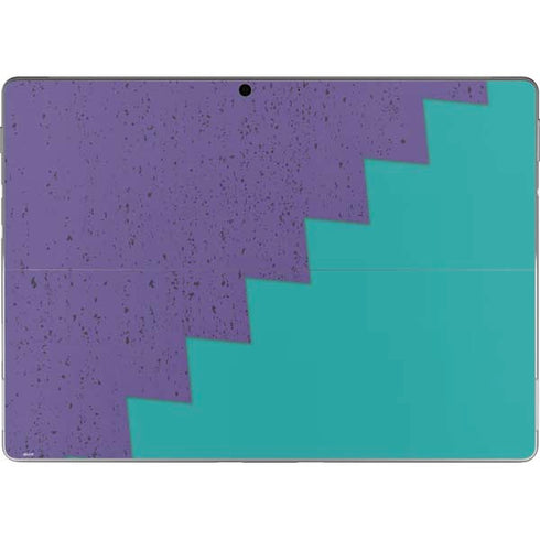 Purple Turquoise Zig Zag Surface Pro 8 Skin