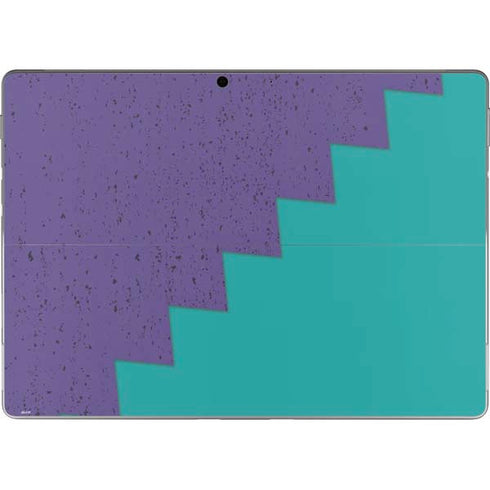 Purple Turquoise Zig Zag Surface Pro 9 Skin