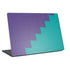 Purple Turquoise Zig Zag Universal Laptop 12in (9.8 x 6.8in) Skin
