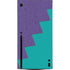 Purple Turquoise Zig Zag Xbox Series X Console Skin