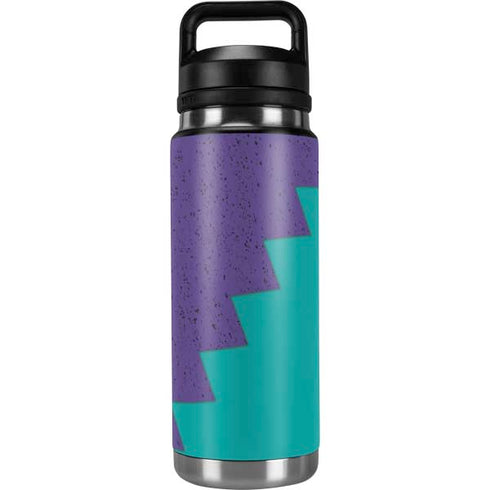 Purple Turquoise Zig Zag YETI Rambler 26oz Bottle Skin