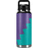 Purple Turquoise Zig Zag YETI Rambler 36oz Bottle Skin