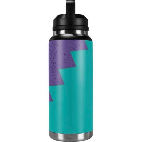 Purple Turquoise Zig Zag YETI Rambler 36oz Bottle Skin