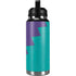 Purple Turquoise Zig Zag YETI Rambler 36oz Bottle Skin