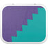 Purple Turquoise Zig Zag YETI Roadie 24 Hard Cooler Skin