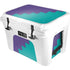 Purple Turquoise Zig Zag YETI Tundra 35 Hard Cooler Skin