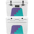 Purple Turquoise Zig Zag YETI Tundra 35 Hard Cooler Skin