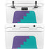 Purple Turquoise Zig Zag YETI Tundra 45 Hard Cooler Skin