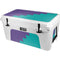 Purple Turquoise Zig Zag YETI Tundra 65 Hard Cooler Skin