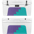 Purple Turquoise Zig Zag YETI Tundra 65 Hard Cooler Skin