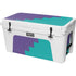 Purple Turquoise Zig Zag YETI Tundra 75 Hard Cooler Skin
