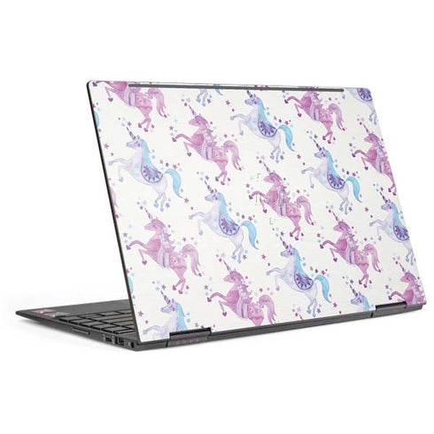 Cat Coq Purple Unicorns HP Envy Skin