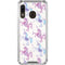 Cat Coq Purple Unicorns Galaxy A30 Clear Case
