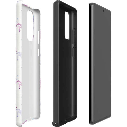 Cat Coq Purple Unicorns Galaxy Note20 5G Pro Case