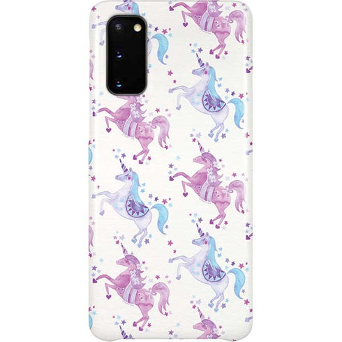 Cat Coq Purple Unicorns Galaxy S20 Lite Case