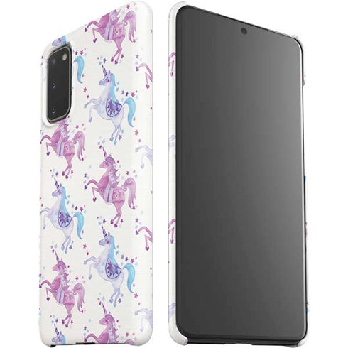 Cat Coq Purple Unicorns Galaxy S20 Lite Case