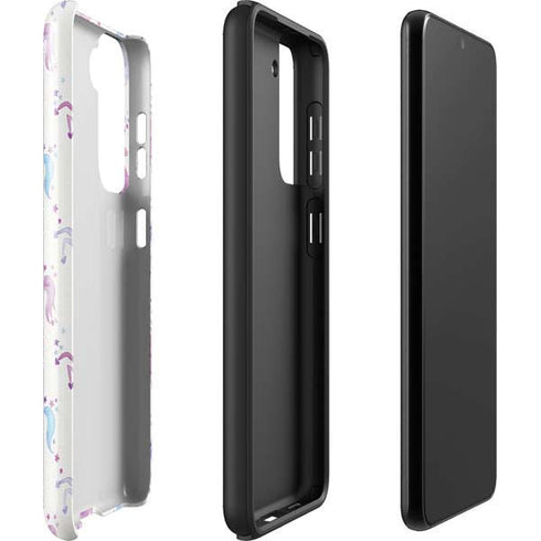 Cat Coq Purple Unicorns Galaxy S22 Plus Pro Case