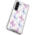 Cat Coq Purple Unicorns Galaxy S23 Clear Case