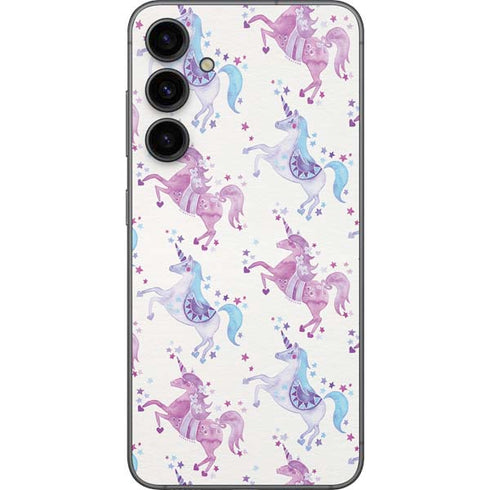 Purple Unicorns by Cat Coq Galaxy S23 FE Skin