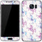 Cat Coq Purple Unicorns Galaxy S7 Skin