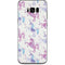 Cat Coq Purple Unicorns Galaxy S8 Skin