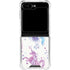 Purple Unicorns by Cat Coq Galaxy Z Flip5 5G Clear Case