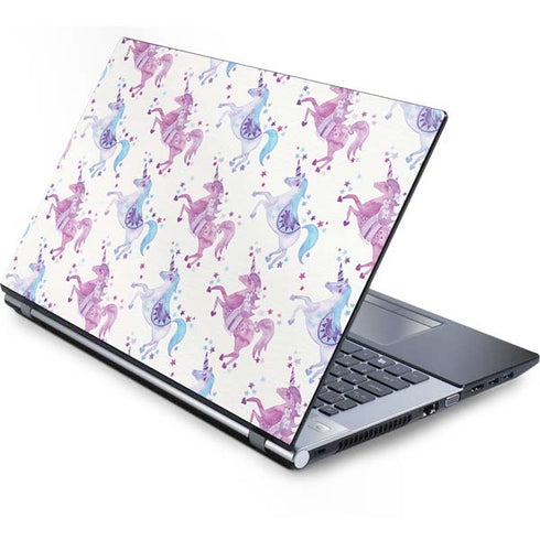 Cat Coq Purple Unicorns Generic Laptop Skin