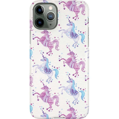 Cat Coq Purple Unicorns iPhone 11 Pro Lite Case